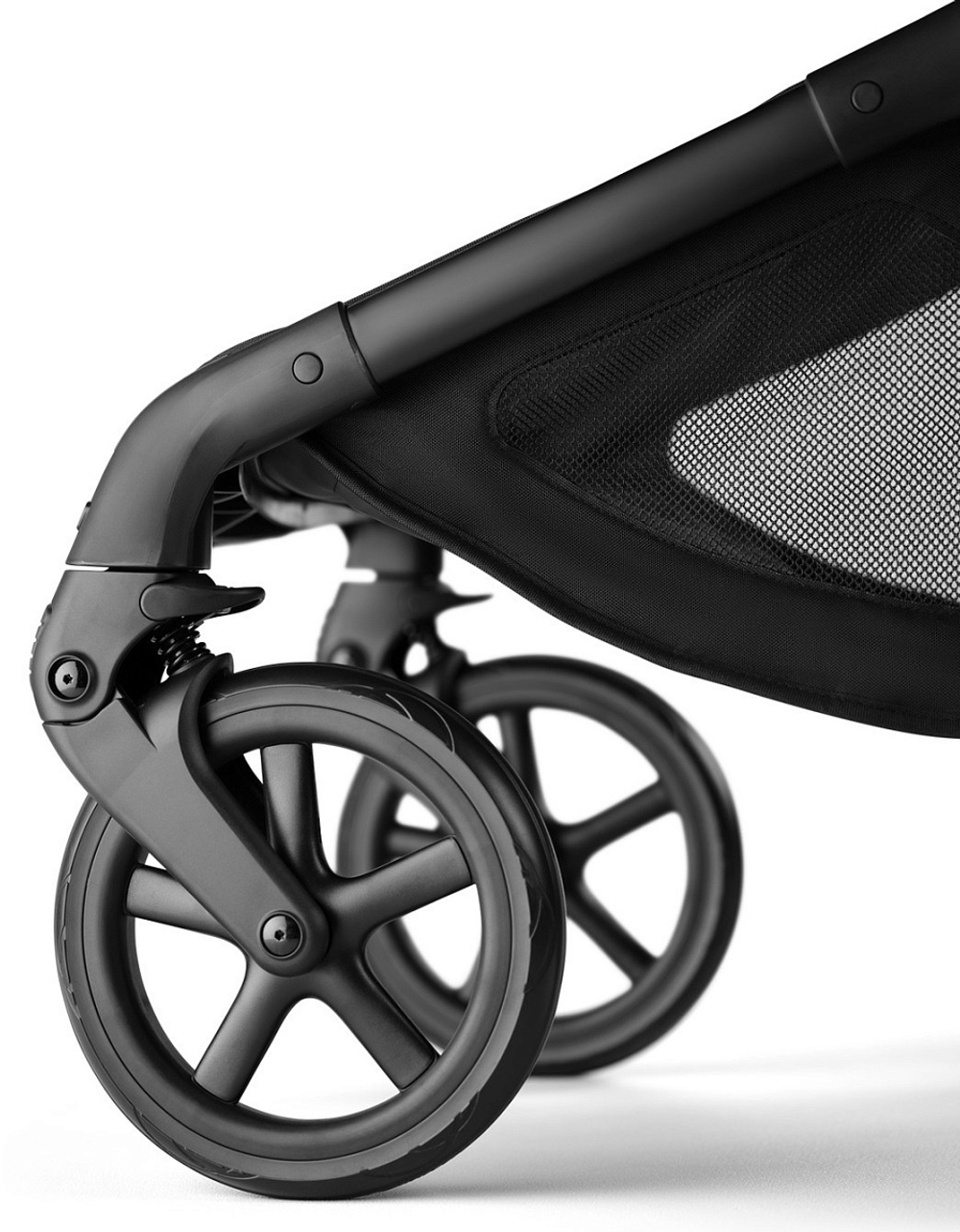Коляска Bugaboo Fox 5 Renew complete 2 в 1 Black/Fern Green-Fern Green