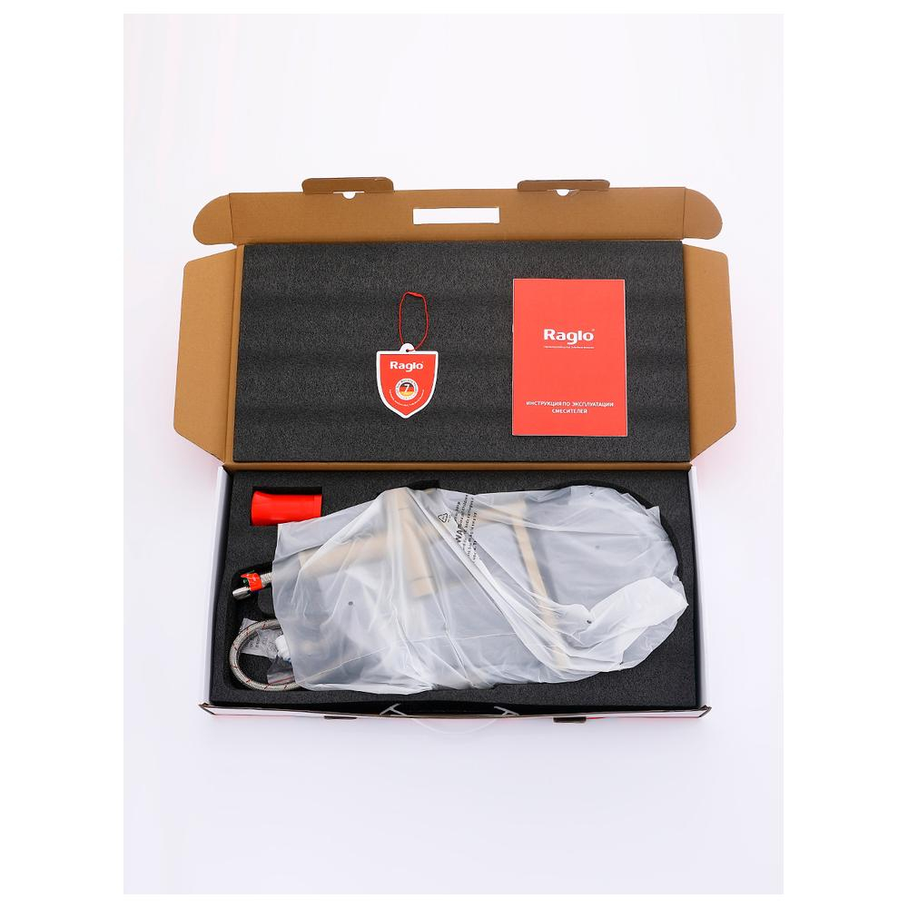 Смеситель для кухни с подключением фильтра Raglo R20.63.03, золотой сатин