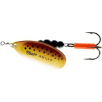Блесна вращающаяся Mepps AGLIA FLUO, Micropigments Trout, 0, Brown