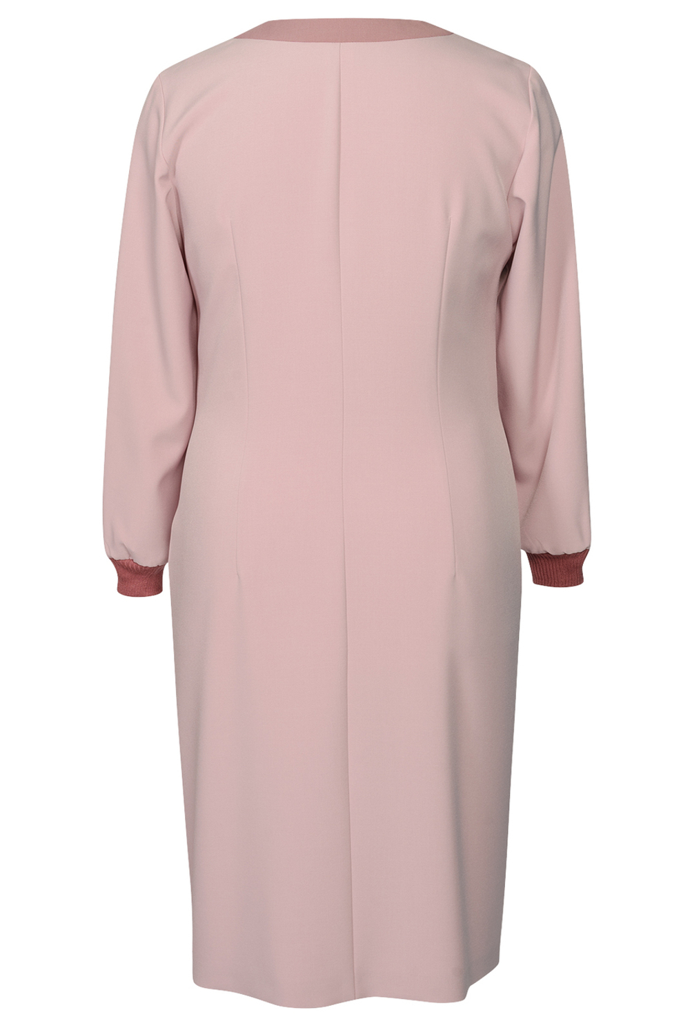 Офисное платье Mila Bezgerts 2656АЕ, цвет Розовый, размер 52-164