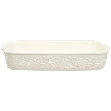 Блюдо для запекания 42х27см Liberty Jones Birds of Paradise кремовое