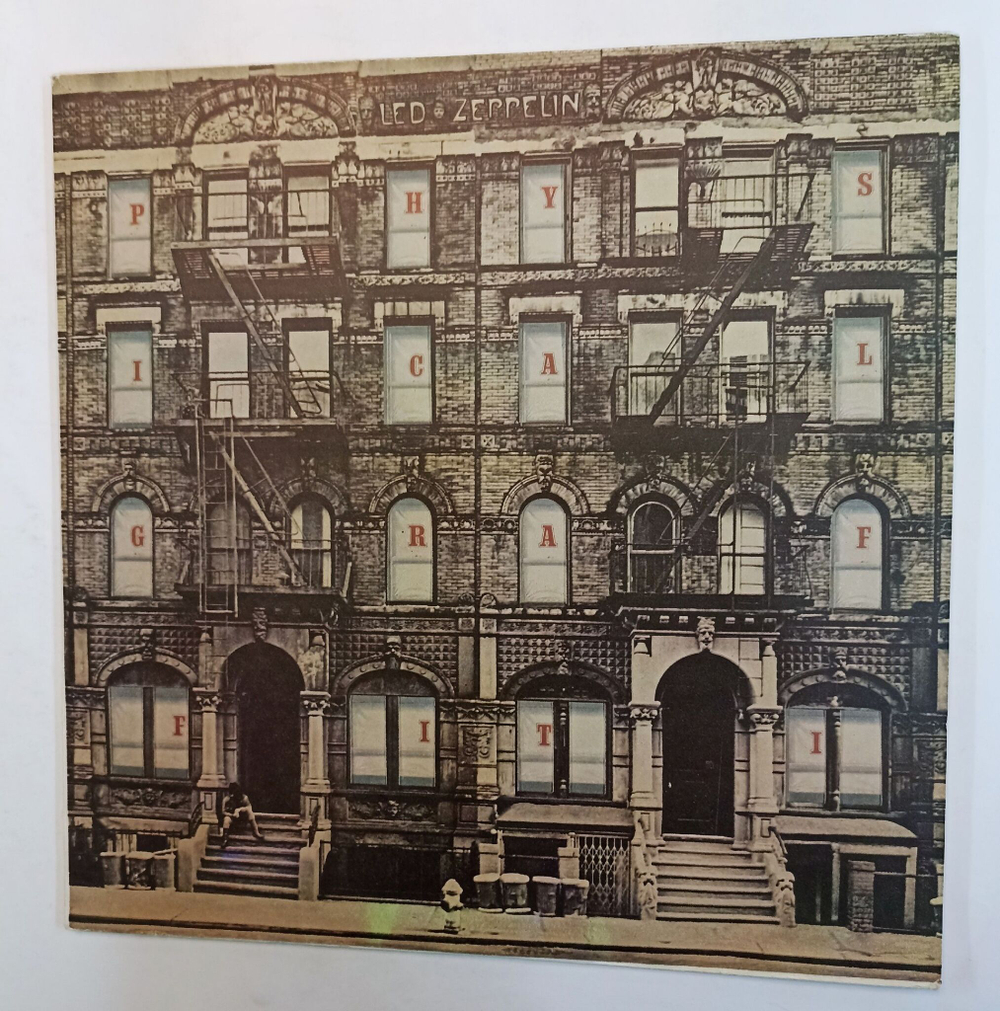 Винтажная виниловая пластинка Led Zeppelin Physical Graffiti 2LP (Russia 1994)