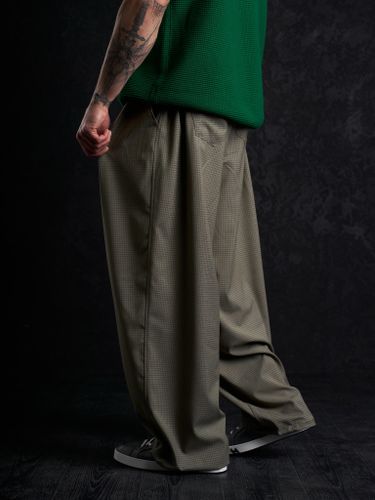 Зеленые брюки 2s1 studio в клетку