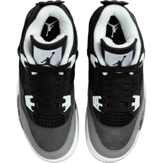 Иордания Эйр Джордан 4 Детских баскетбольных мяча, Высоки Черные Уни-Сексы