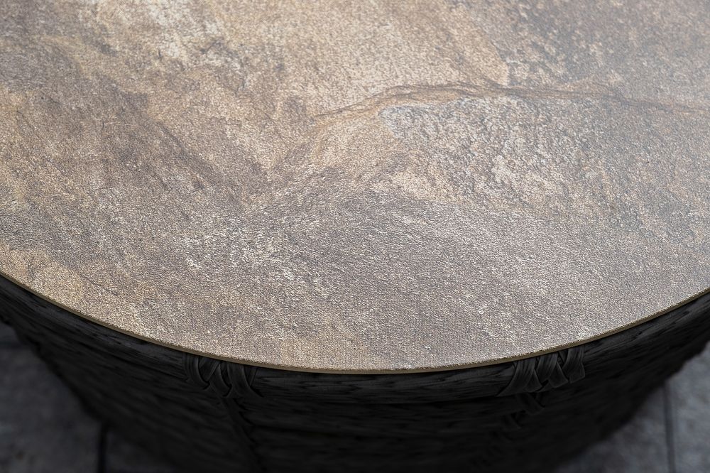 "Валенсия" лаунж-зона из искусственного ротанга, цвет серый