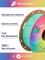 Пластик Polymaker Panchroma Matte PLA 1,75mm, 1kg Arctic Teal