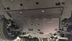 Защита картера двигателя, КПП (2 мм, сталь) для GAC GS8 II 2023- (V = 2.0 AT 4WD) Sheriff.47.5481