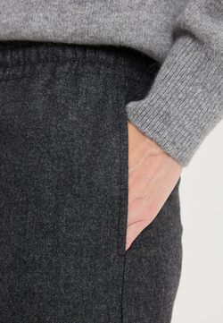 Брюки на резинке из шерсти