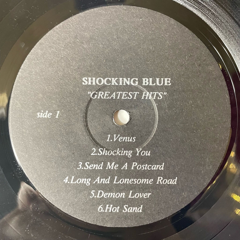 Винтажная виниловая пластинка LP The Shocking Blue Golden Hits (СССР 1991)