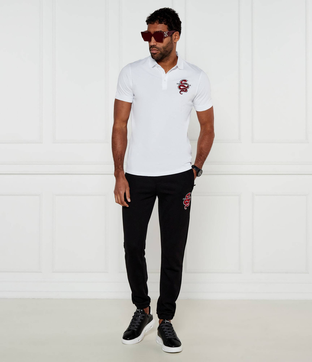 Поло Karl Lagerfeld - белый(745400 551225)