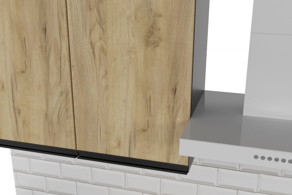 Кухонный гарнитур Адажио прайм 400 1100х2000 мм