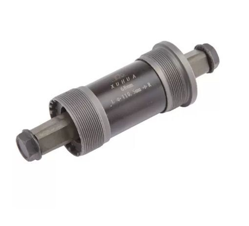 Картридж каретки XH-AXLE-05 68x110.5мм, 1.37"x24tpi, под квадрат, арт.160100 (10216170/310122/3028483, Китай)