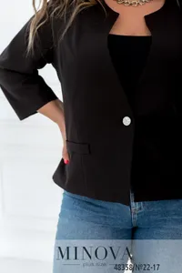 Пиджак 22-17-Черный Minova