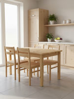 Стол обеденный 800 х 1200 сосна, без покраски