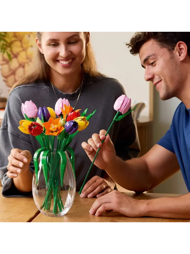 Конструктор Botanical Collection 11501 Букет тюльпанов