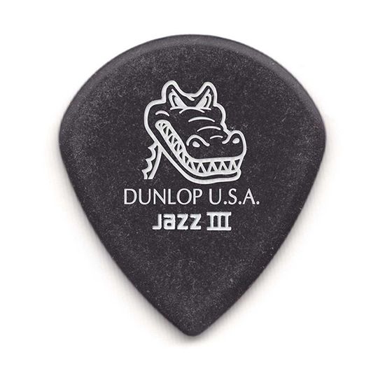 Медиаторы, 6шт, 1,14мм, Dunlop 571P1.4 Gator Grip Jazz III