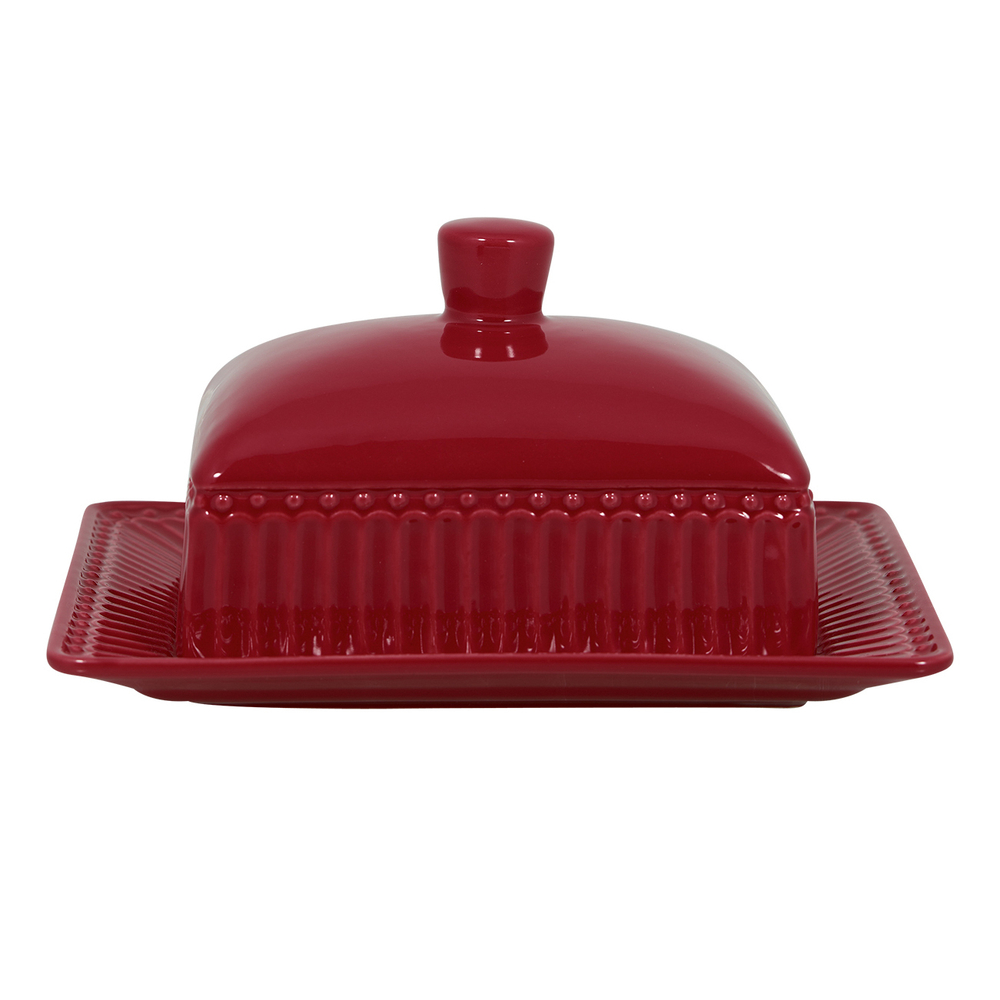 Маслёнка Alice claret red, средняя