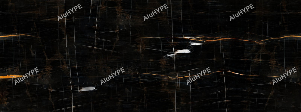 Алюминиевая композитная фасадная панель PlastCover 4/0,4 FR 1500×4000, цвет 1206 Мрамор Невада AluHype