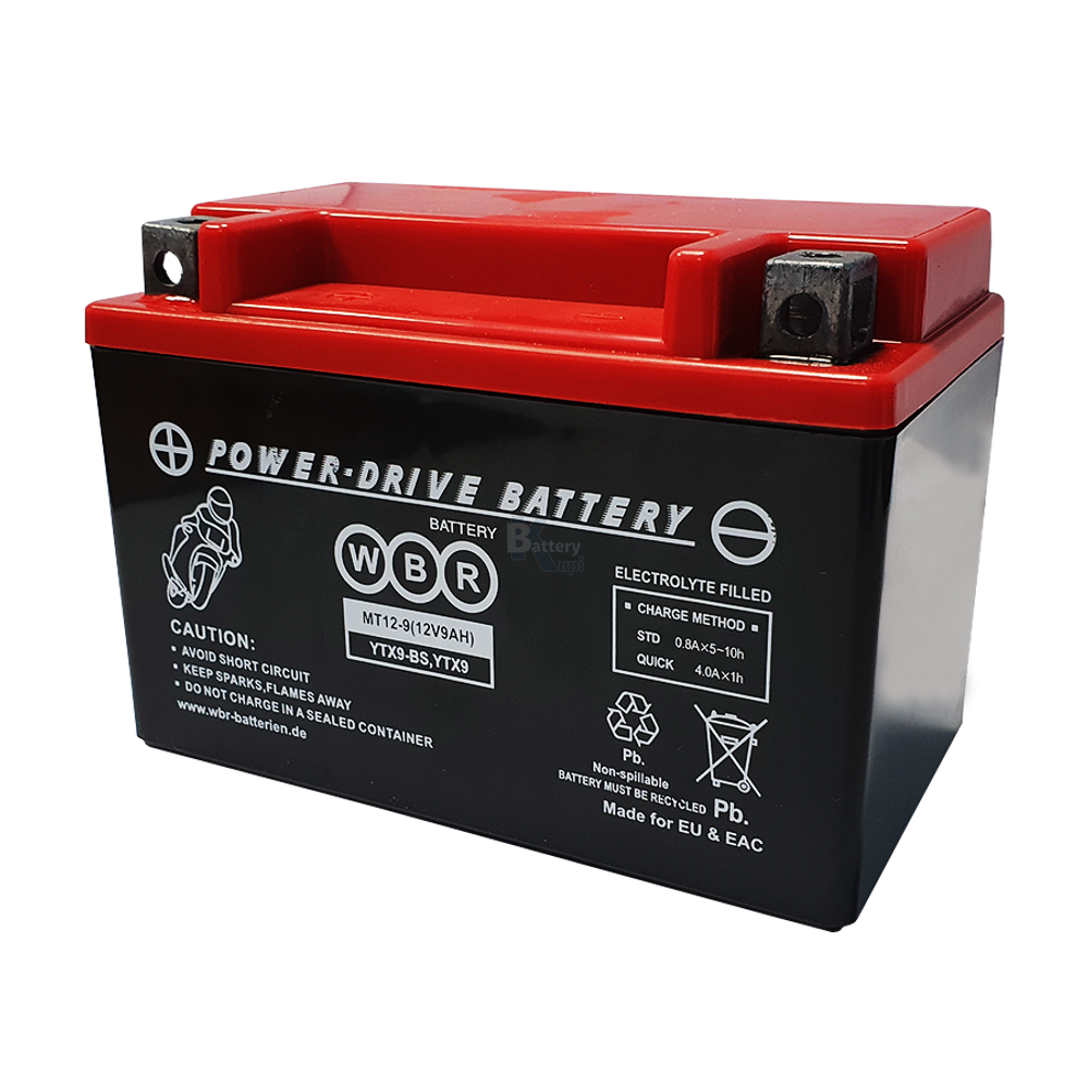 Аккумулятор WBR SMT / WBR MT 12-9 (YTX9-BS, YTX9)