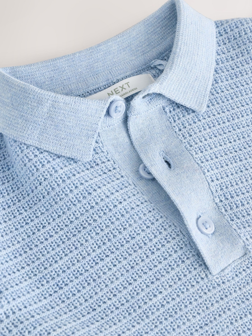 Поло вязаное для мальчика Next E27-918, Голубой