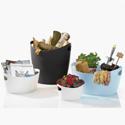 Контейнер для хранения bottichelli, organic, 15 л, белый