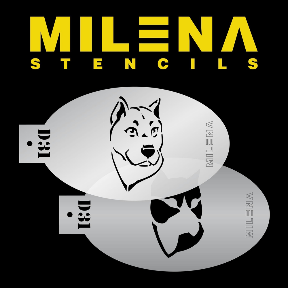 Трафарет Milena D31