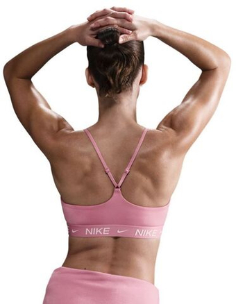 ТОП теннисный Nike Indy Light Support Padded Adjustable Sports - Розовый
