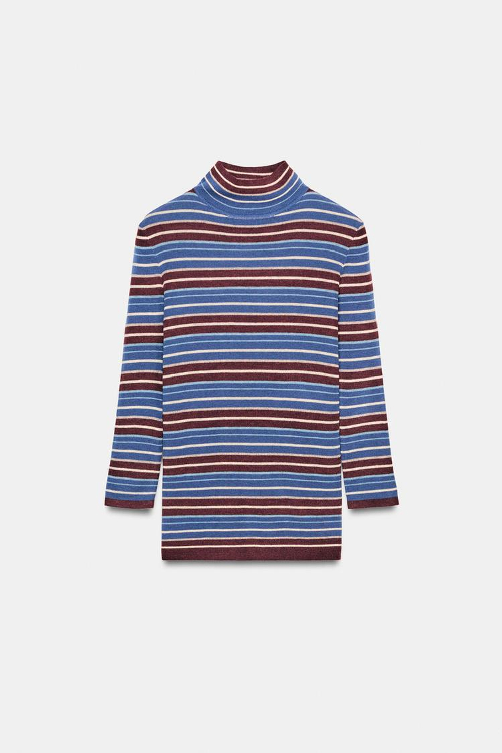 ZARA ВОДОЛАЗКА В ПОЛОСКУ, РАЗНОЦВЕТНЫЙ