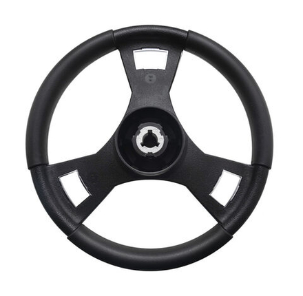 Рулевое колесо GUSSI 013 хром, д.350 мм