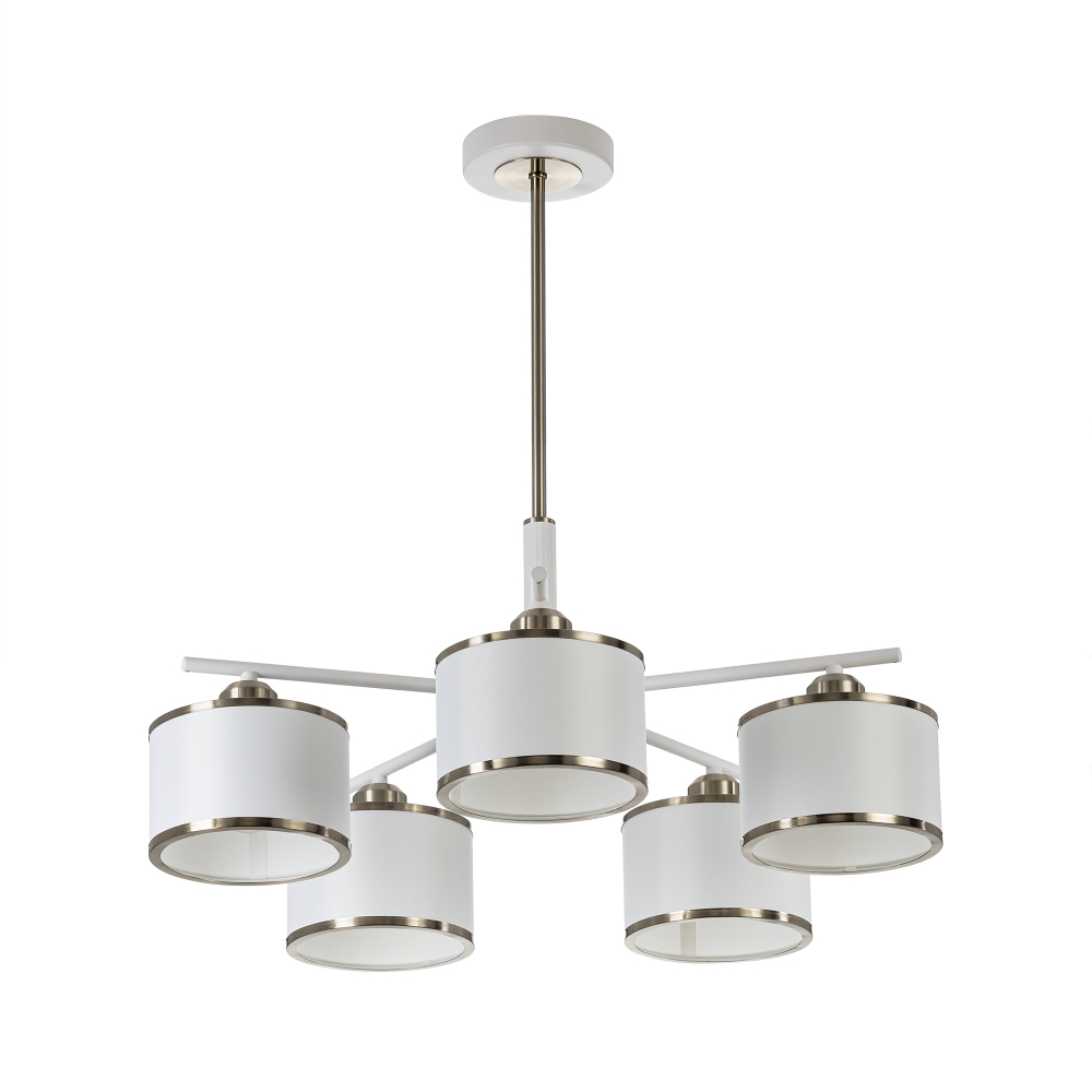 Citilux ALTON CL421252 Люстра на штанге с абажурами Белая