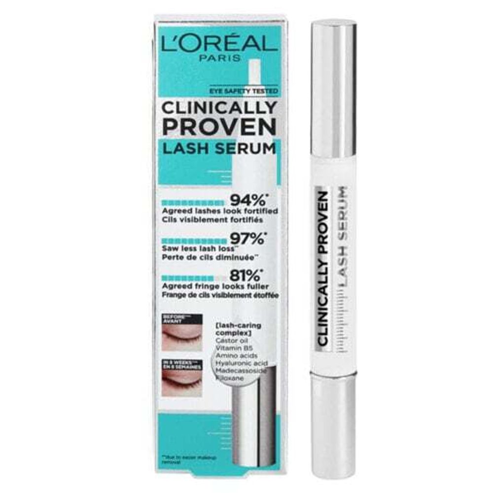 Уход за кожей вокруг глаз Сыворотка для бровей и ресниц CLINICALLY PROVEN L&#39;Oreal Make Up Clinically Proven