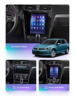 Магнитола для Volkswagen Golf 7 2012-2021 - Teyes TPRO 2 монитор 9.7" в стиле "Тесла" на Android 10, ТОП процессор, 4G SIM-слот