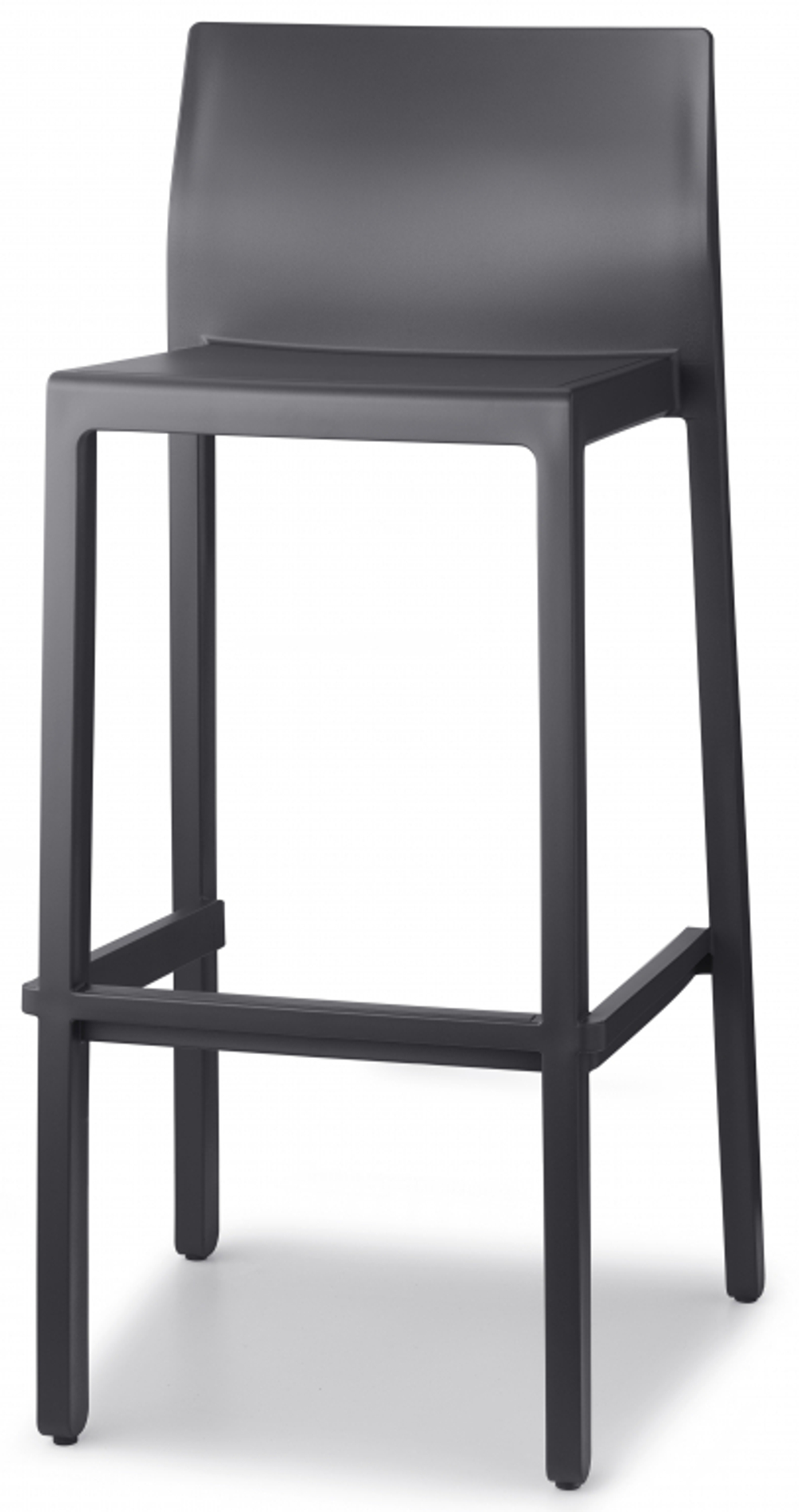Стул барный пластиковый Scab Design Kate, антрацит
