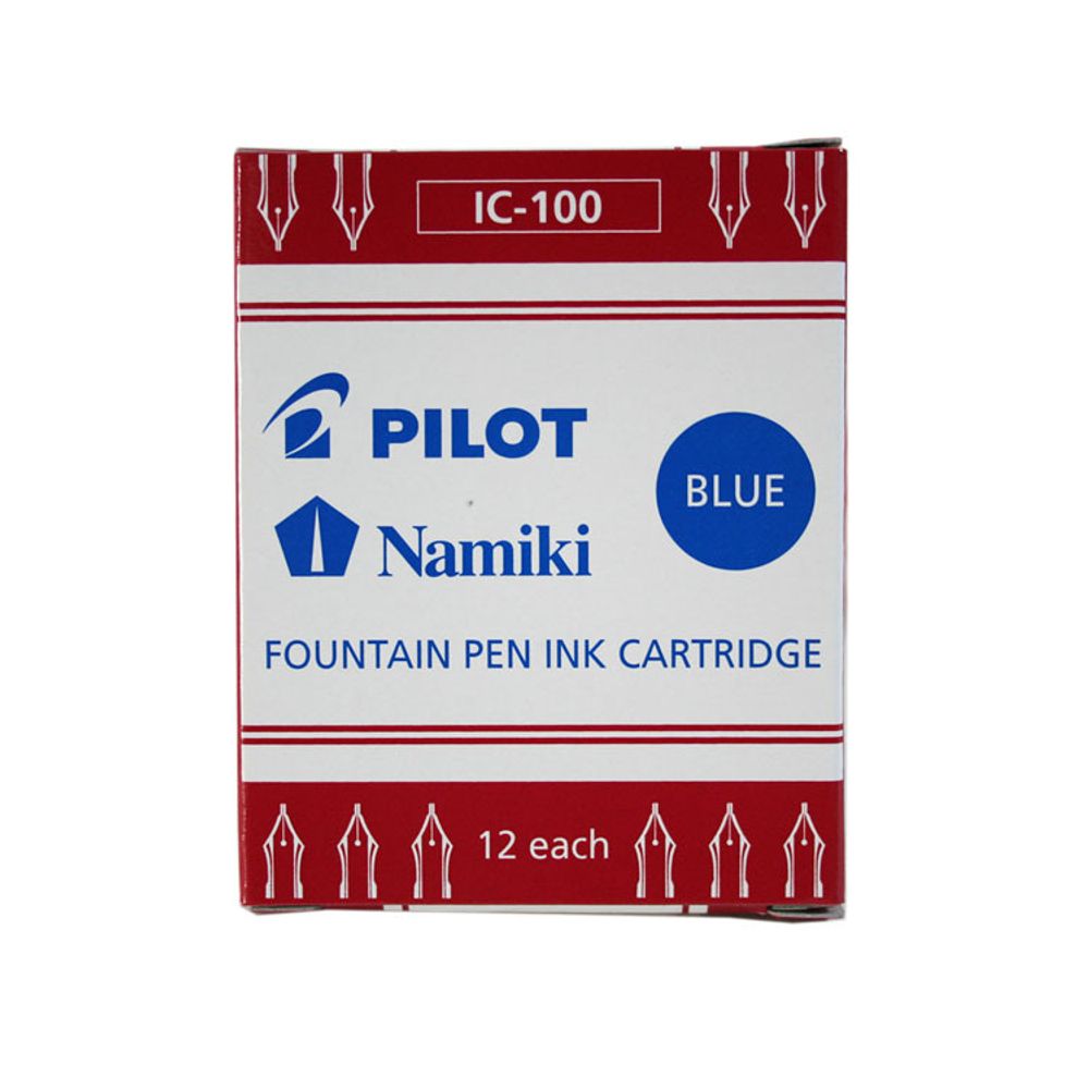 Картриджи для перьевой ручки Pilot Capless синие (IC-100-L)