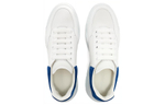 Alexander McQueen Alexander McQueen Court Trainer Wide Comfortable Fashion Sneakers Men's White Blue