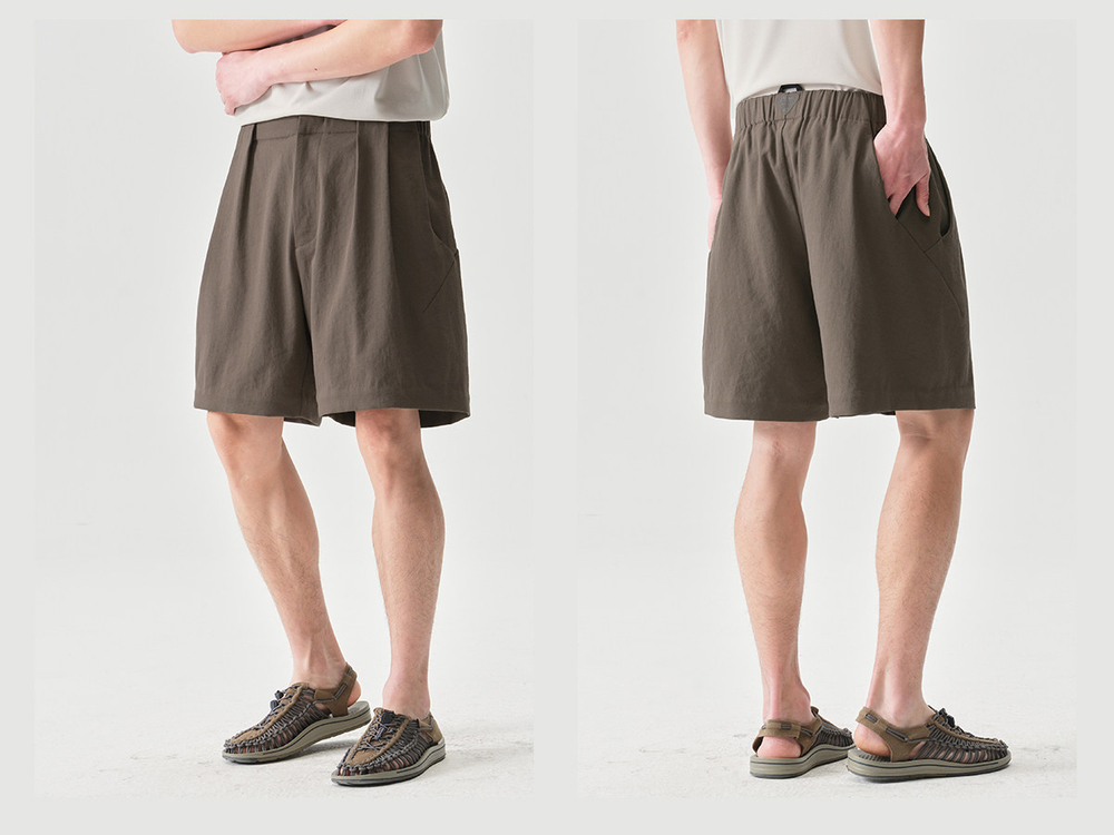 Шорты Nothomme BlueMonte Linen коричневый