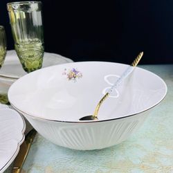 Lenardi 109-176 Салатник 23см ORCHIDEA в под.уп.(х12)Фарфор