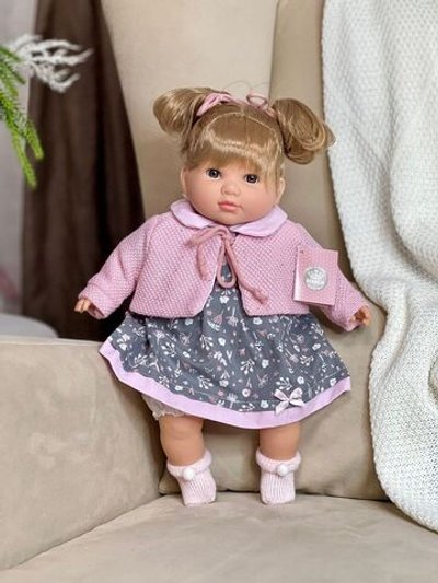 Кукла Berbesa мягконабивная 42см SANDRA в пакете (4422K)
