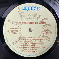 Винтажная виниловая пластинка LP Uriah Heep Demons And Wizards (Japan 1978) (No Obi)