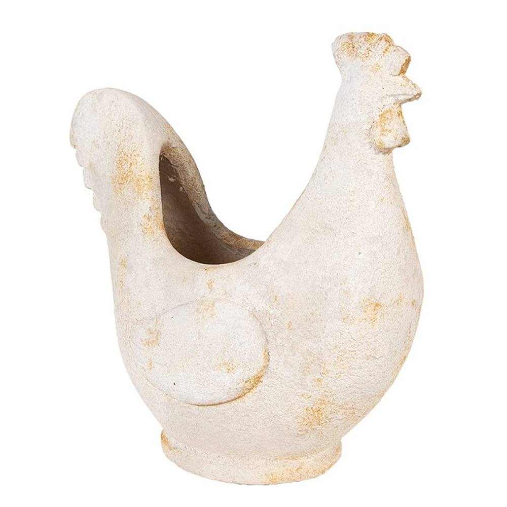Кашпо декоративное "Курица" 36x18x35см