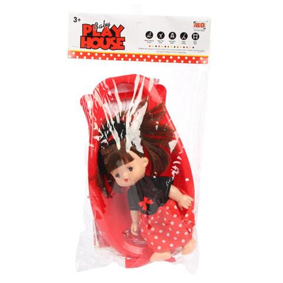 Аксессуар для куклы Стульчик для кормления пакет CS5825-2