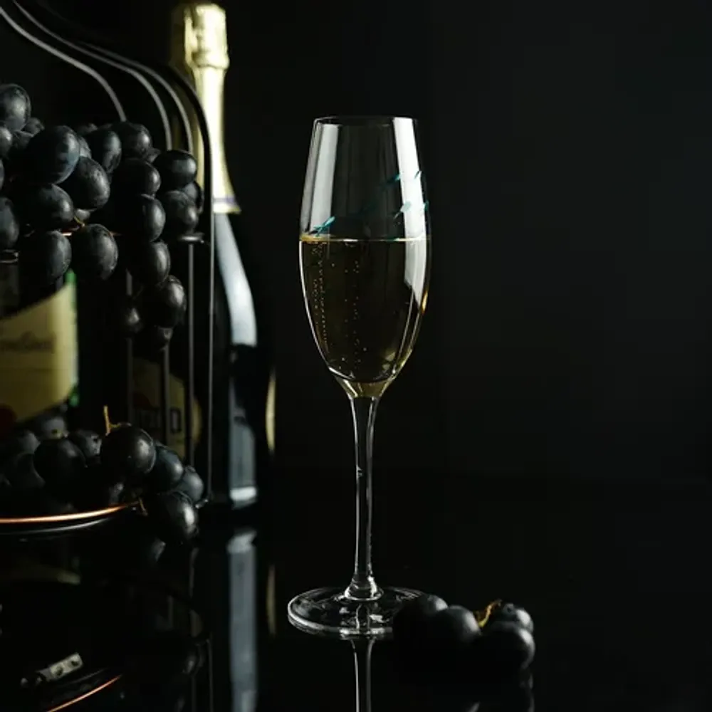 Бокал-флюте для шампанского 250 мл стекло "Abyss" d 4,5 см h22 см P.L. - BarWare [6]