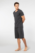 Пижама мужская антрацит-антрацит