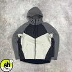 Кофта Nike Tech Fleece White/Black/Gray