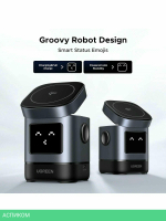 Беспроводное зарядное устройство Ugreen W709 Gray (45775)