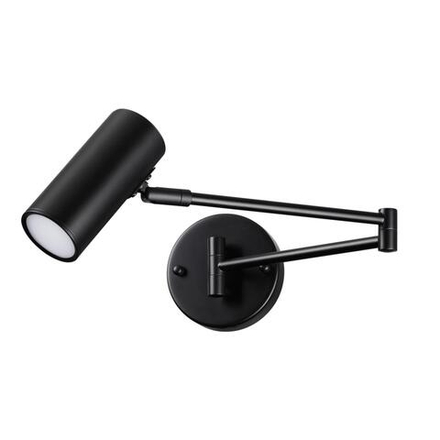 4376/1W HIGHTECH ODL23 455 черный Настенный светильник IP20 LED E14 9W RAZIO