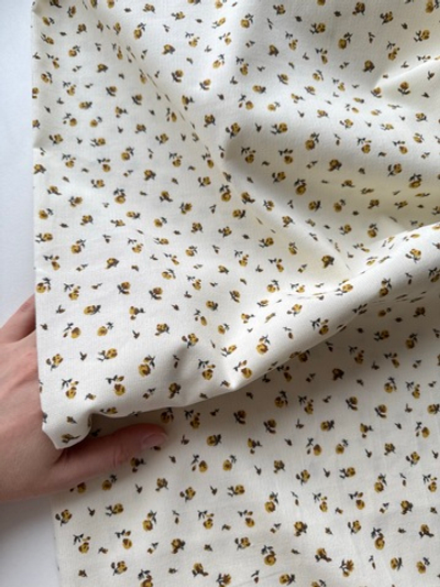 Микровельвет 100% хлопок Бархатцы