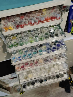 QBox Набор выкатных полок, борт 10 мм (2/4/6/8 шт)