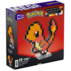 Набор строительных блоков MEGA Pokemon - Charmander из 349 деталей. HTH76 / артикул   HXV71 HTH76  / GTIN 194735190799