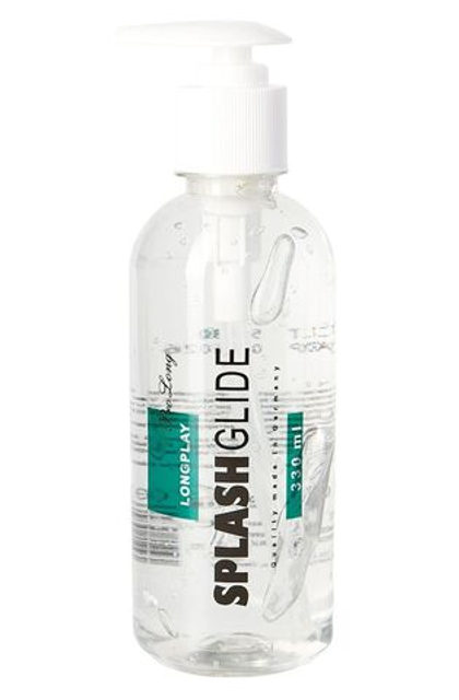 Пролонгирующий лубрикант на водной основе Splashglide Long Play Prolong - 330 мл.